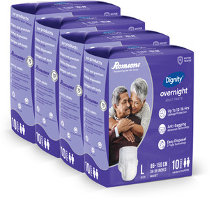 dignity overnight pant style adult diapers - l