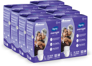 dignity overnight pant style adult diapers - l