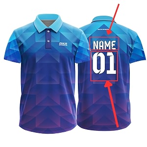 Dika Sports Personalized Sports Uniform Cricket t-Shirt