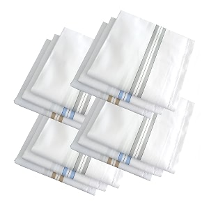men39s 100 cotton premium handkerchiefs 48cm x 48cm