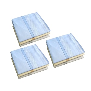 men39s 100 cotton premium handkerchiefs 48cm x 48cm