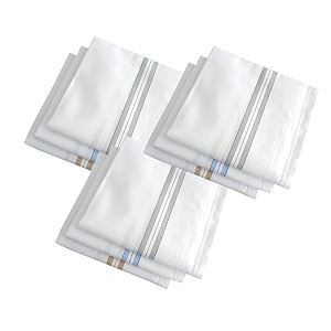 men39s 100 cotton premium handkerchiefs 48cm x 48cm