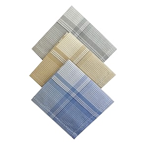 men39s 100 cotton premium handkerchiefs 48cm x 48cm
