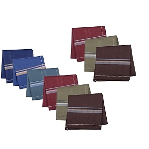 men39s 100 cotton premium handkerchiefs 48cm x 48cm