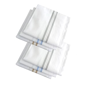 men39s 100 cotton premium handkerchiefs 48cm x 48cm
