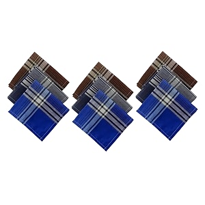 men39s 100 cotton premium handkerchiefs 48cm x 48cm