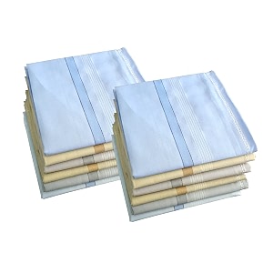 men39s 100 cotton premium handkerchiefs 48cm x 48cm