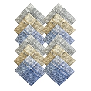 men39s 100 cotton premium handkerchiefs 48cm x 48cm
