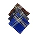 Men's 100% Cotton Premium Handkerchiefs (48CM X 48CM)
