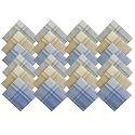 Men's 100% Cotton Premium Handkerchiefs (48CM X 48CM)