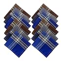 Men's 100% Cotton Premium Handkerchiefs (48CM X 48CM)