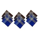 Men's 100% Cotton Premium Handkerchiefs (48CM X 48CM)