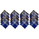 Men's 100% Cotton Premium Handkerchiefs (48CM X 48CM)