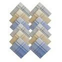 Men's 100% Cotton Premium Handkerchiefs (48CM X 48CM)