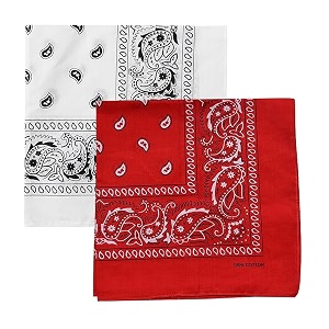 unisex soft breathable cotton paisley printed cowboy bandanasheadbandscarf multicolour_50cm x 50cm