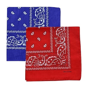 unisex soft breathable cotton paisley printed cowboy bandanasheadbandscarf multicolour_50cm x 50cm