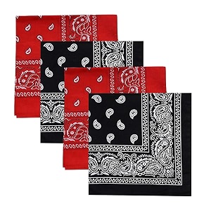 unisex soft breathable cotton paisley printed cowboy bandanasheadbandscarf multicolour_50cm x 50cm