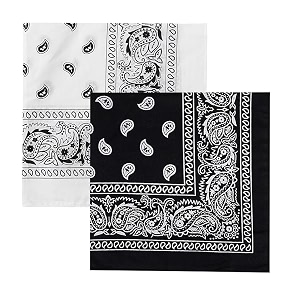 unisex soft breathable cotton paisley printed cowboy bandanasheadbandscarf multicolour_50cm x 50cm