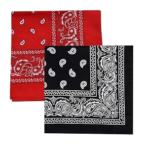 unisex soft breathable cotton paisley printed cowboy bandanasheadbandscarf multicolour_50cm x 50cm