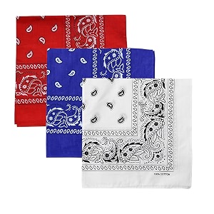 unisex soft breathable cotton paisley printed cowboy bandanasheadbandscarf multicolour_50cm x 50cm
