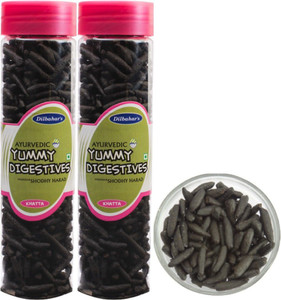 dilbahar shodhy harad 215g pack of 2 terminalia chebula myrobalan sour candy 2 x 215 g