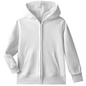 DILBYKE Boys Girls Hoodies Hooded Sweatshirts Solid Fleece Hoodie Classic Full Zipper Top Plush Cotton