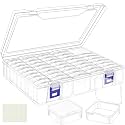 DILIBRA Bead Organizer Box, 46Pcs Small Bead Organizers and Storage