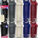 diliqua 10 PACK- Shaker Bottles with Wire Whisks for Protein Mixes | Leakproof Blender Shaker Bottle Pack | BPA-Free &amp; Dishwasher Safe | 5 Large 28 oz &amp; 5 Small 20 oz Shaker Bottle | Cups for Shakes