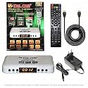 Dilos HDS2-5454 Updated MPEG-4 Free Dish HD SETTOP Box with 140+ Channels Support WiFi USB ANTEENA.
