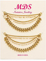 DIMANI classic pearl peared ear chain pair
