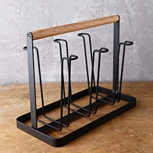dime store cup stand for kitchen cup holder for glass stand holder for kitchen home and restaurants  coffee and tea mug holder 6 glass holders medium