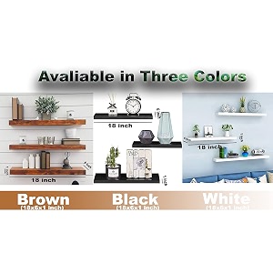 dime store floating shelf wall mount wall shelves for living room bedroom storage shelf wall rack for home decor items solid white