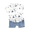 dimension Unisex Child Shirt and Short Set