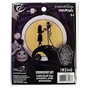 Dimensions 72-76927 Disney Tim Burton's The Nightmare Before Christmas Silhouette Mini Beginner's Embroidery Kit, 3" Diameter, Multicolor, 5 Pieces