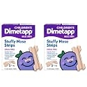 Dimetapp Children's Stuffy Nose Strips, Nasal Congestion Relief, 2-Pack