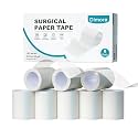 Dimora Paper Medical Tape 8 Rolls- Hypoallergenic White Surgical Tape for Sensitive Skin，Breathable First Aid Wound Tape with Pain-Free Removal，Secures Dressing and Medical Devices -2" x 10 Yards