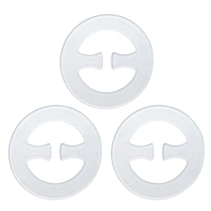 dimore razor clips bra strap - clips racer back conceal straps cleavage bra strap clip holder hook anti slip bra strap holder free size set of 3