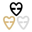 Dimore Razor Clips Bra Strap - Clips Racer Back Conceal Straps Cleavage, Bra Strap clip holder hook, Anti Slip Bra strap holder, Free Size (SET OF 3).