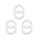 Dimore Razor Clips Bra Strap - Clips Racer Back Conceal Straps Cleavage, Bra Strap clip holder hook, Anti Slip Bra strap holder, Free Size (SET OF 3).