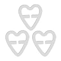 Dimore Razor Clips Bra Strap - Clips Racer Back Conceal Straps Cleavage, Bra Strap clip holder hook, Anti Slip Bra strap holder, Free Size (SET OF 3).