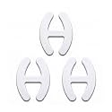 Dimore Razor Clips Bra Strap - Clips Racer Back Conceal Straps Cleavage, Bra Strap clip holder hook, Anti Slip Bra strap holder, Free Size (SET OF 3).