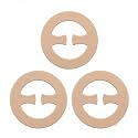 Dimore Razor Clips Bra Strap - Clips Racer Back Conceal Straps Cleavage, Bra Strap clip holder hook, Anti Slip Bra strap holder, Free Size (SET OF 3).