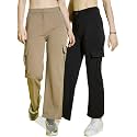 DIMPY GARMENTS Full Length Straight Fit Solid