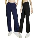 DIMPY GARMENTS Full Length Straight Fit Solid