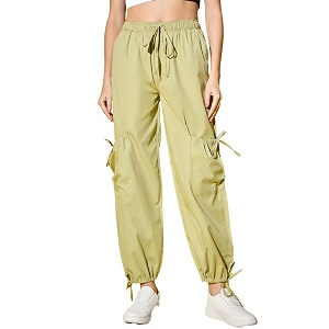 DIMPY GARMENTS Solid Cotton Blend Womens Cargo