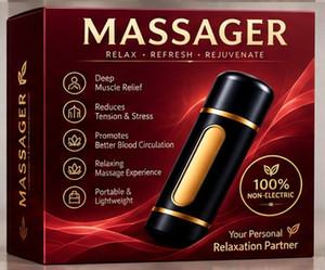 dindo model soft silicon massager