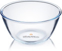 Dinewell Glass Serving Bowl Borosilicate Round Glass
