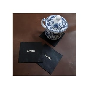 dining table accessories amp indian office tea coaster set of 12 bovine luxury leather cup coaster set 12