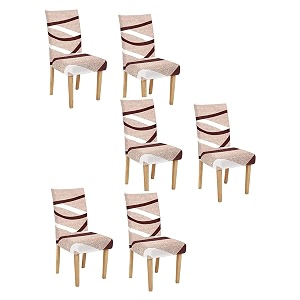 Dining Table Chair Cover Set Polyester Spandex