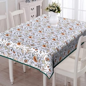 dining table cover 6 seater 60 inches x 90 inches cotton table cloth for 6 seater dining tablemagenta with pipingrectangular